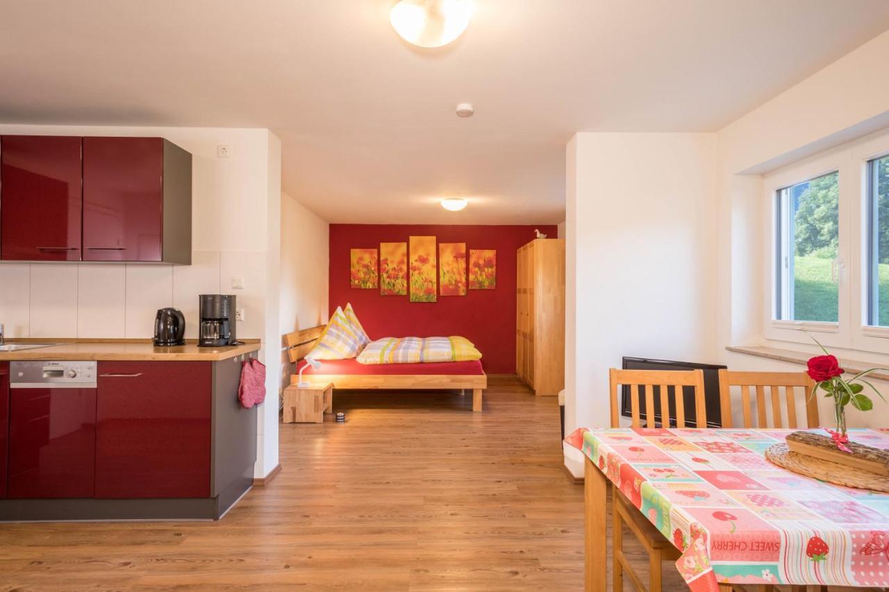 Ferienhof Weber Wohnung Fichte 诺伊基希 外观 照片