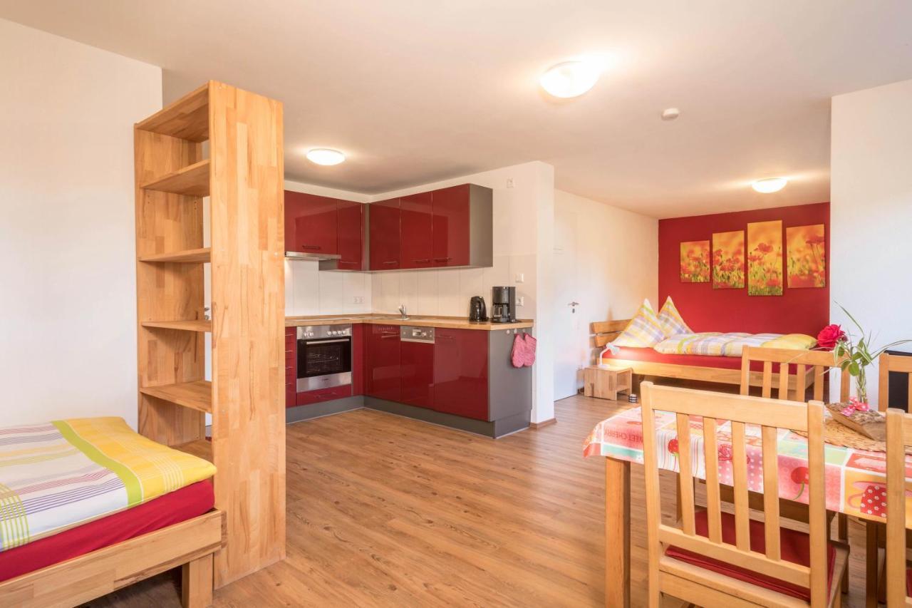 Ferienhof Weber Wohnung Fichte 诺伊基希 外观 照片